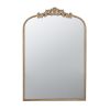 36"in Gold Framing with Baroque Detailing Wall Decor with Luxurious Look., over Fireplace Mantel, Bathroom