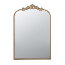 36"in Gold Framing with Baroque Detailing Wall Decor with Luxurious Look., over Fireplace Mantel, Bathroom