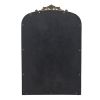 36"in Gold Framing with Baroque Detailing Wall Decor with Luxurious Look., over Fireplace Mantel, Bathroom