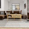 Coffee Table, Top Lifting, Natural Bamboo and Rattan, for Living Room