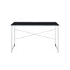 Tennos Vanity Desk in Black &amp; Chrome Finish AC00904