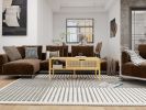 Coffee Table, Top Lifting, Natural Bamboo and Rattan, for Living Room