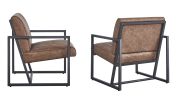 Modern design high quality PU(BROWN)+ steel armchair; for Kitchen; Dining; Bedroom; Living Room