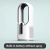 USB Desktop Misting Fan Water Cooled Air Bladeless Fan Purifier 2000mAh Portable Misting Fan for Home and Outdoor