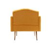 Accent Chair ,leisure single sofa with Rose Golden feet