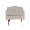 Accent Chair ,leisure single sofa with Rose Golden feet