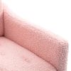 Accent Chair ,leisure single sofa with Rose Golden feet