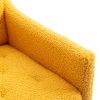 Accent Chair ,leisure single sofa with Rose Golden feet