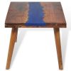 Coffee Table Teak Resin 39.4"x19.7"x15.7"