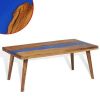 Coffee Table Teak Resin 39.4"x19.7"x15.7"