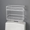 Over The Toilet Storage Shelf Rack Organizer 2 Tier Bathroom Holder Space Saver No Drilling Restroom Organizer