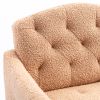 Accent Chair ,leisure single sofa with Rose Golden feet