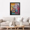 Framed Canvas Wall ArtOil Paintings Impressionism Aesthetic Prints Canvas Paintings for Living Room Bedroom Office Home